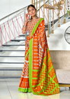 Tew Pure Mulmul Cotton Printed Fancy Saree Suppliers In India